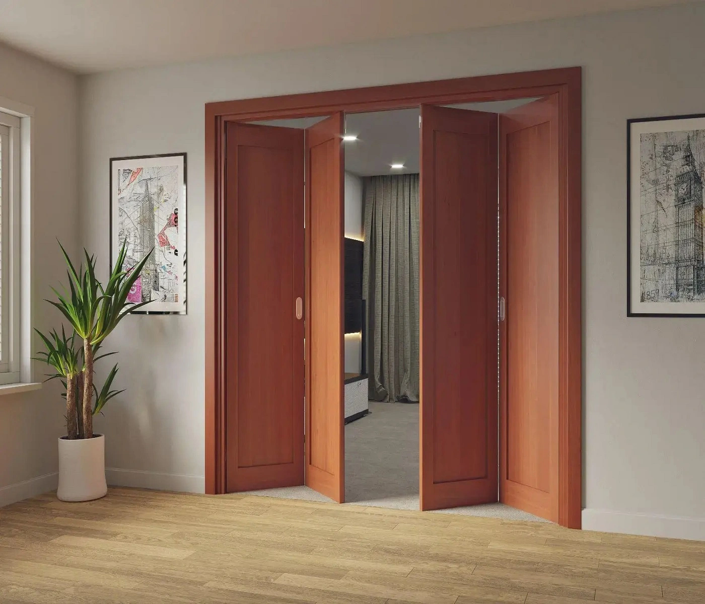 folding door