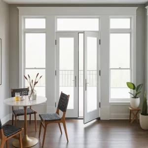 French Doors in Patio