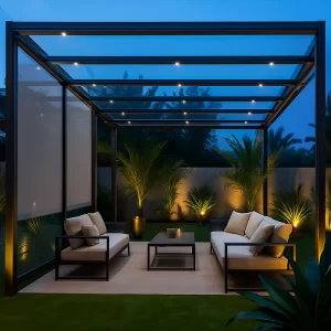 Glass Pergola