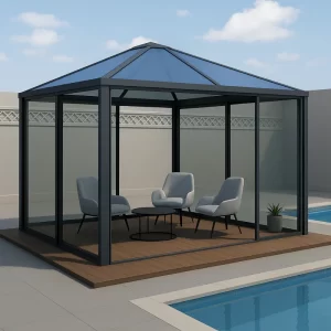 Glass Pergola