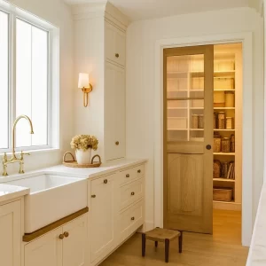 Pocket Door in Pantries