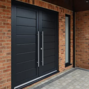 Aluminium Double Doors Main Entrances