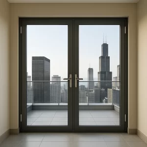 Aluminium Double Doors