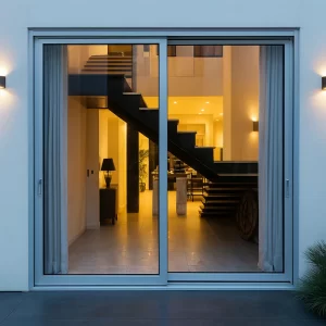 Aluminium Glass Door in Homes