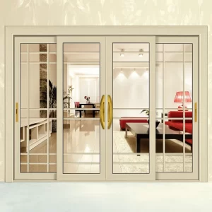 Aluminium Glass Door in Homes