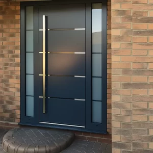 Aluminium Front Doors in Apartments