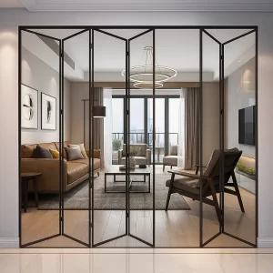 Folding Door in Living Rooms
