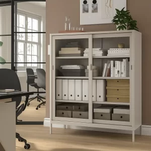 Glass Cabinet Doors in Offices