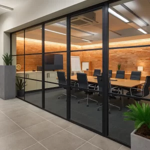 Glass Door in Offices