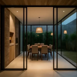 Glass Doors in Homes