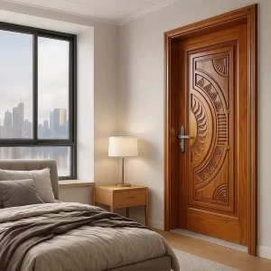 Sagwan Doors in Bedrooms