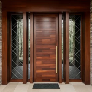 Wooden Doors in Main Entrance