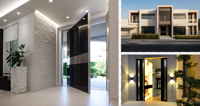 Modern Villa Entrance Doors