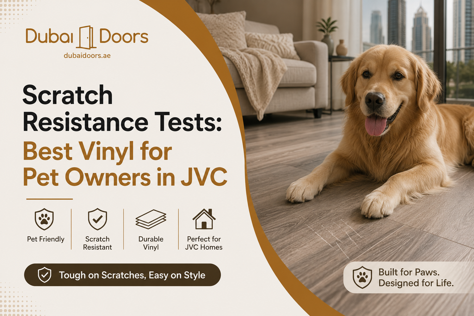 Scratch Resistance Tests: Best Vinyl for Pet Owners in JVC