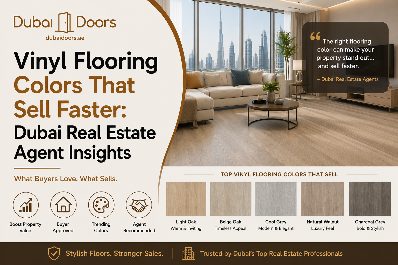 Vinyl Flooring Colors That Sell Faster Dubai Real Estate Agent Insights