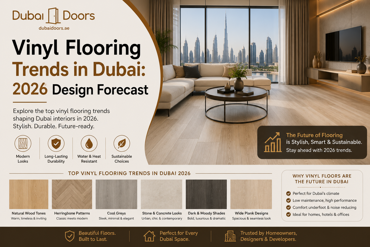 Vinyl Flooring Trends in Dubai 2026 Design Forecast