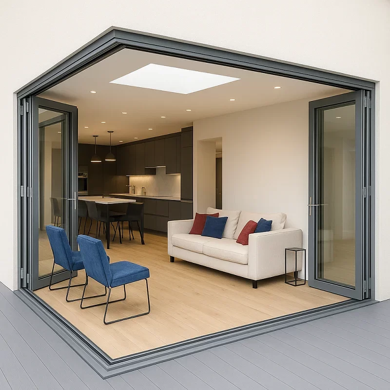 Aluminium Folding Doors [Corner Folding Doors]