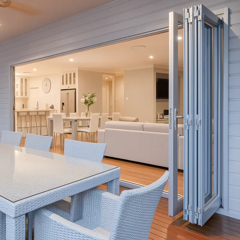 Aluminium Folding Doors [Top-Hung Folding Doors]