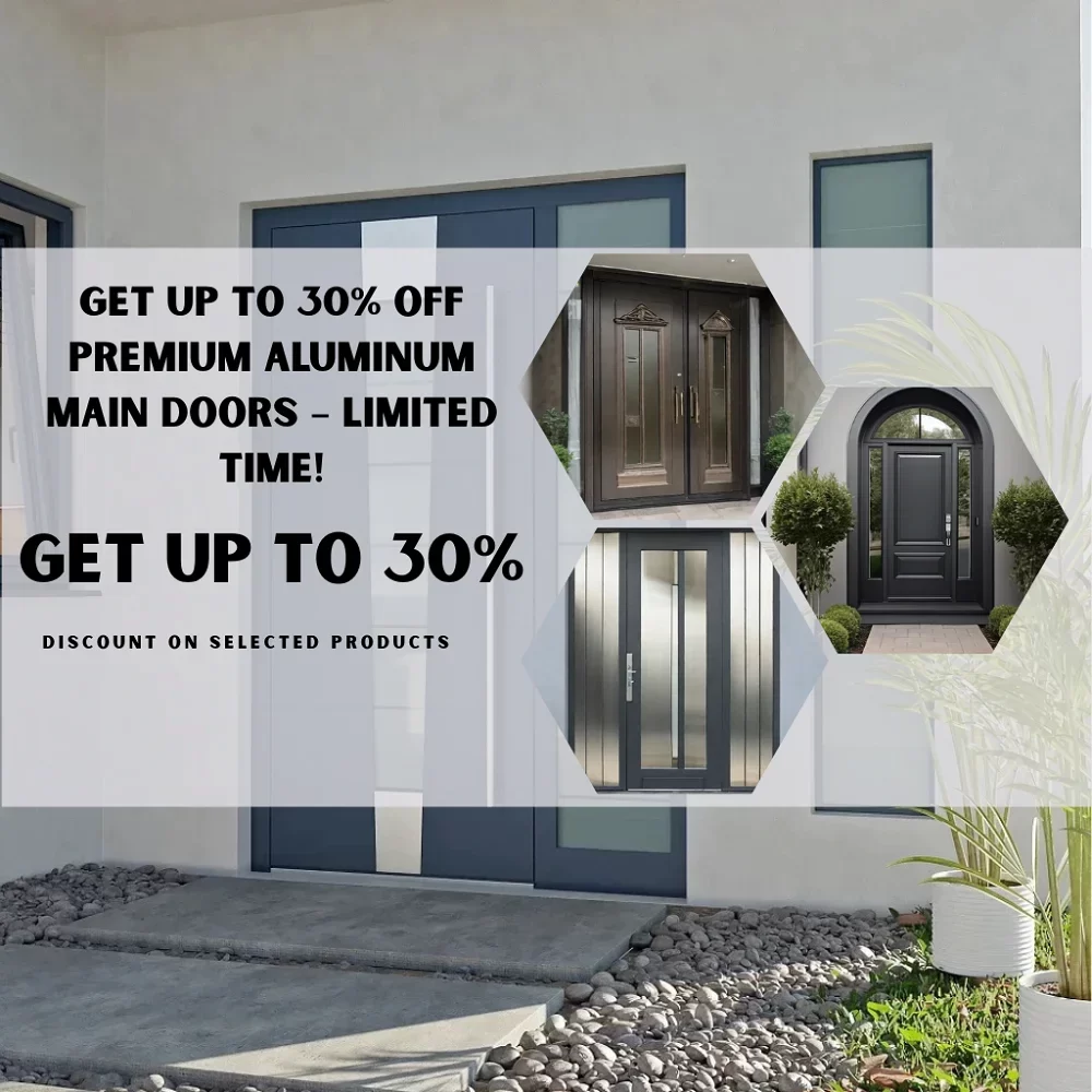 Aluminum Main Doors