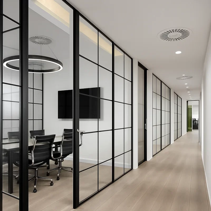 Commercial Aluminium Doors [Glass Aluminium Doors]