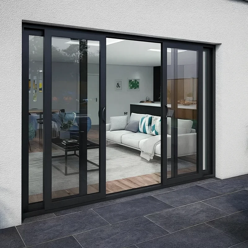 Sliding Aluminium Double Doors