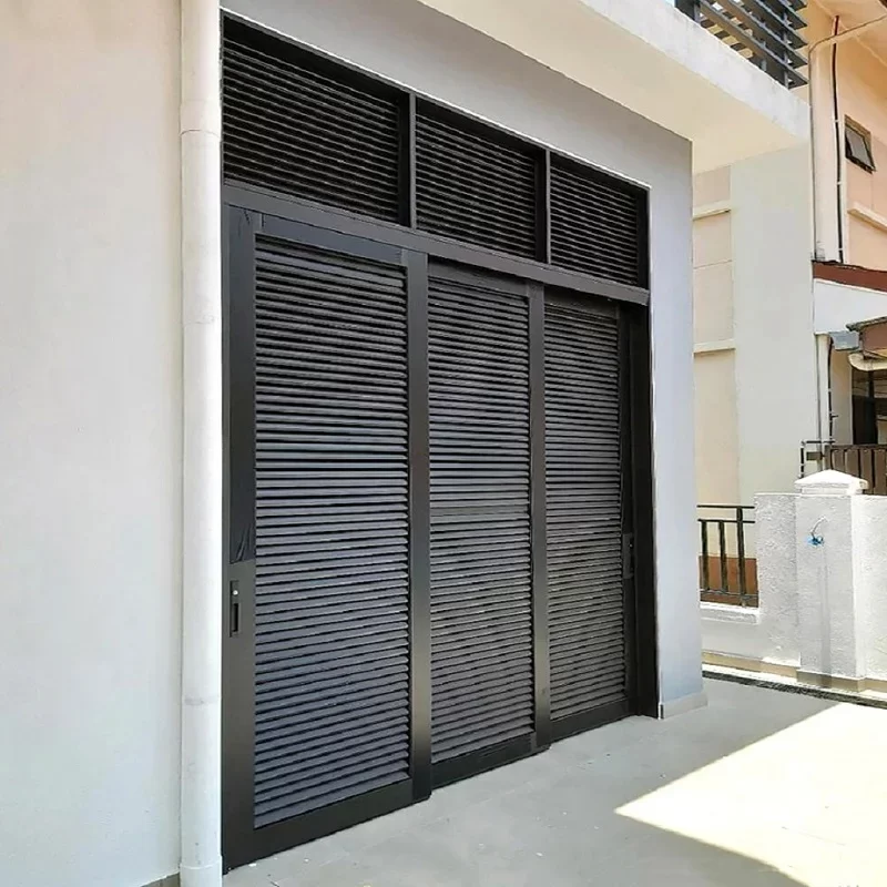 Sliding Louvre Doors