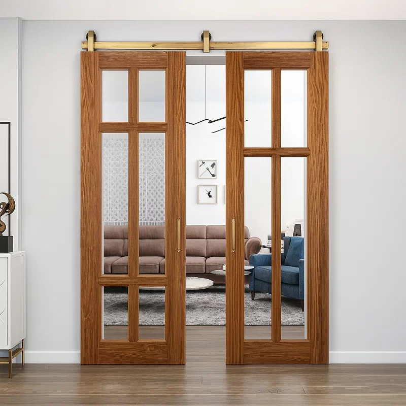 Teak Wood Doors [Teak Glass Panel Doors]