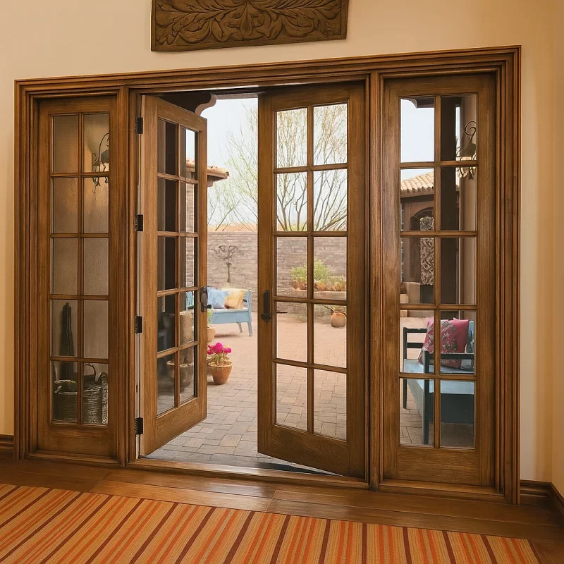 Wood French Doors